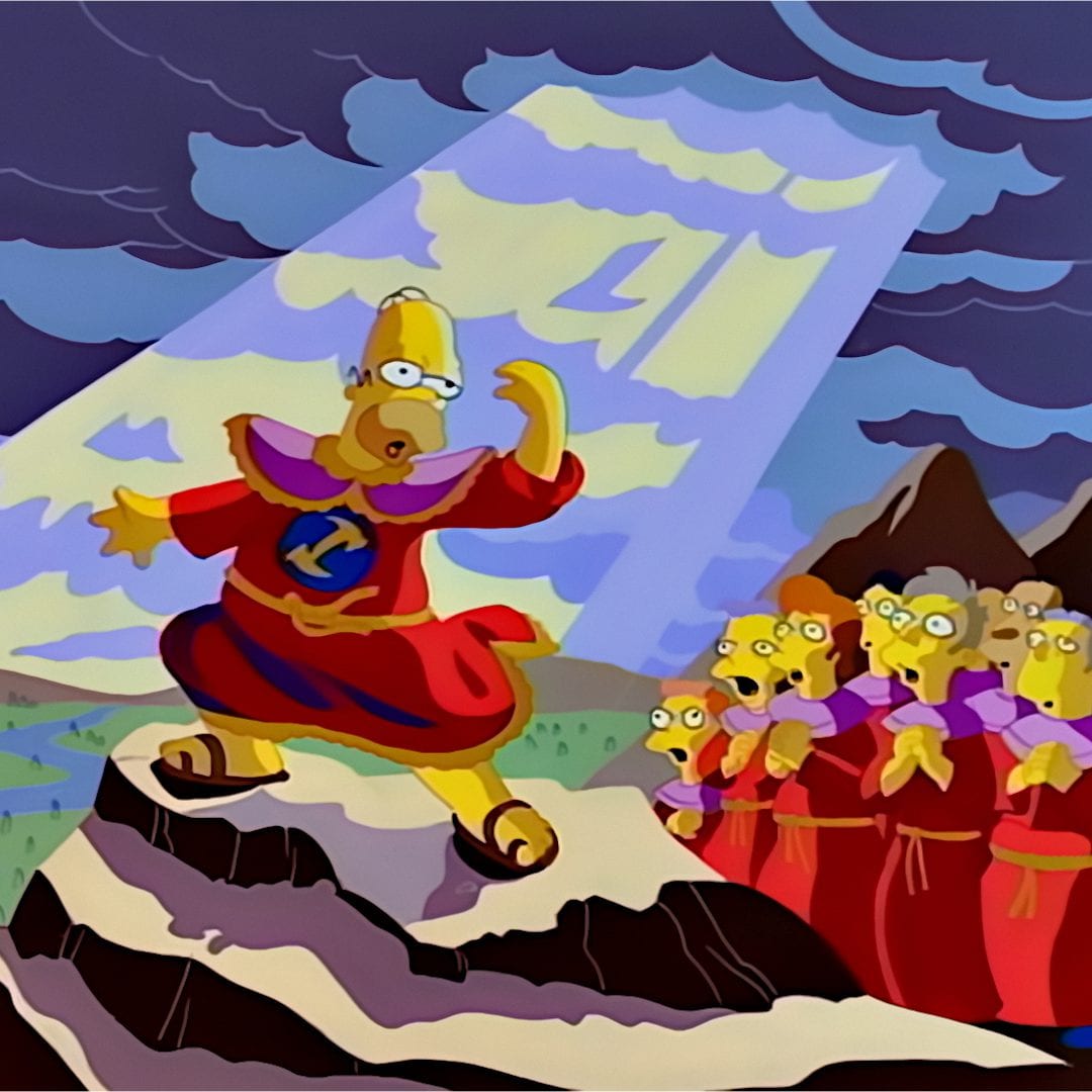 Homer Simpson as a Stonecutter. Twenty five years ago, The Simpsons debuted 'The Stonecutters,' one of the greatest comic send-ups of Freemasonry ever.