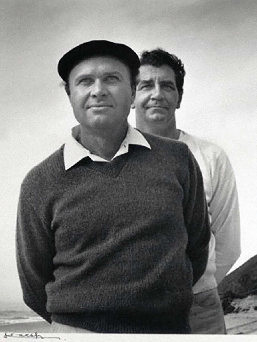 Emile Norman and Brooks Clement, circa 1961.