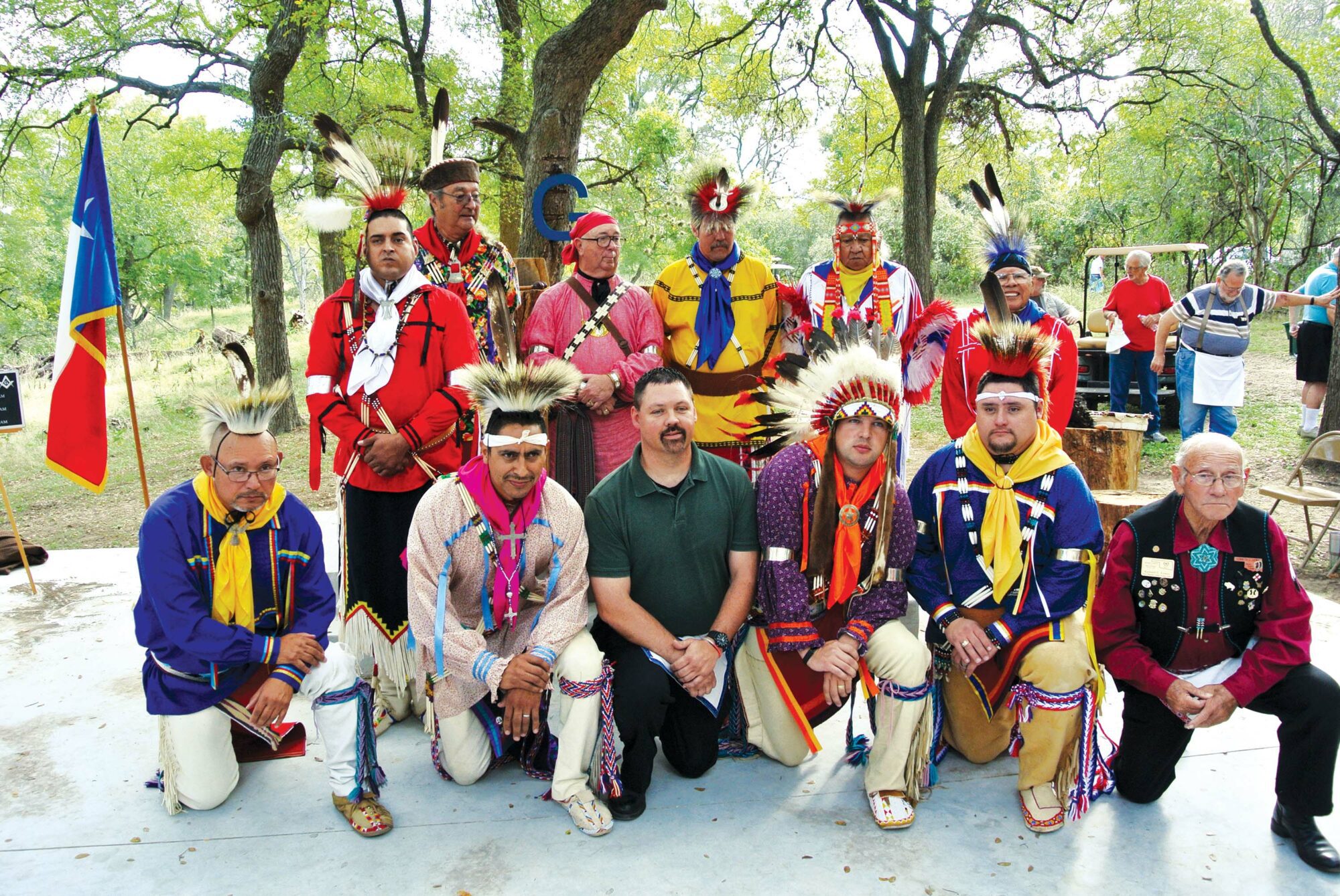 Freemasons of the Oklahoma Masonic Indian Degree Team
