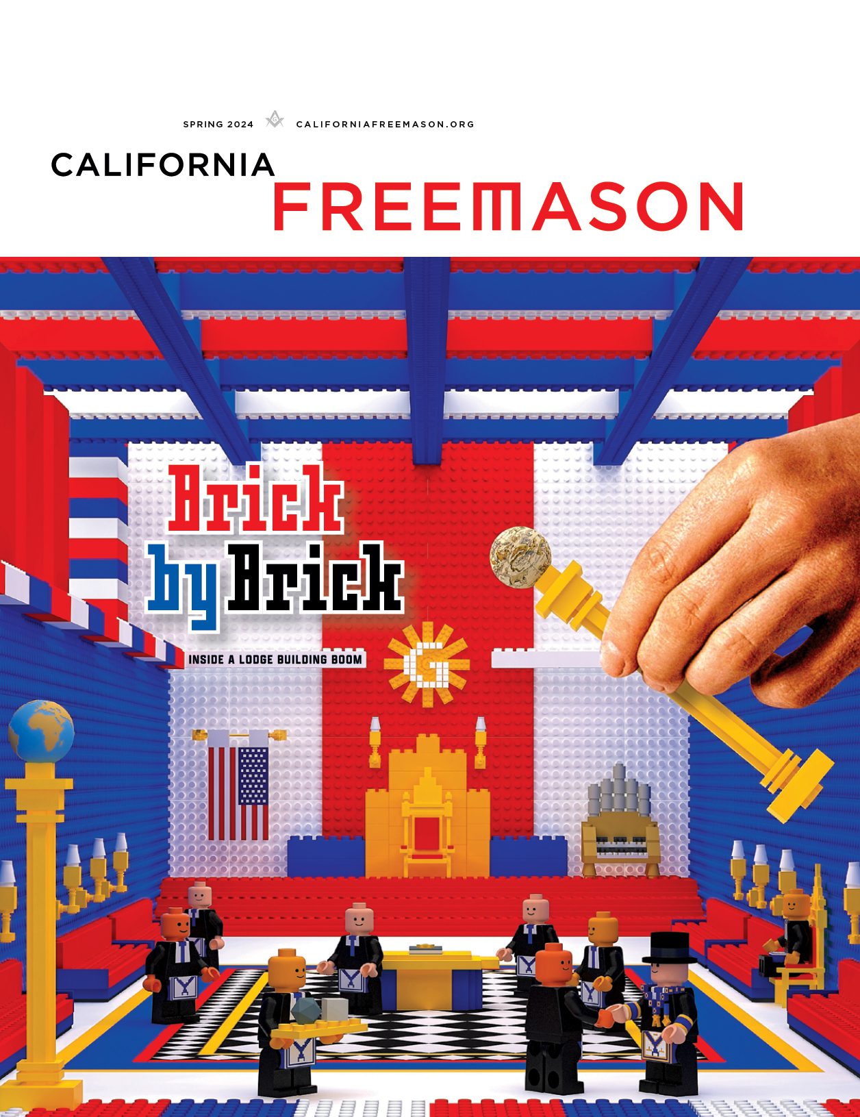 California Freemason: Brick by Brick