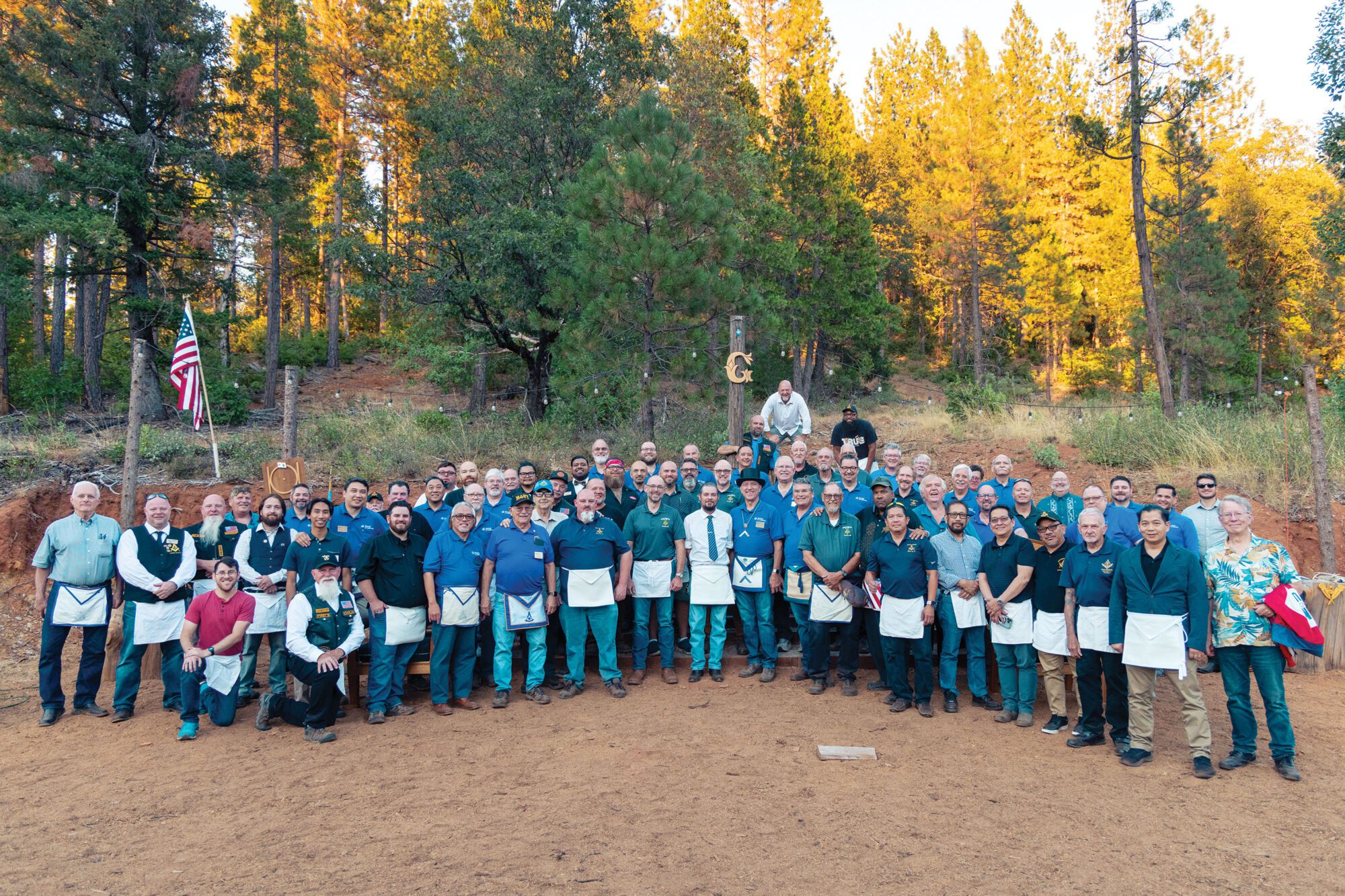 California Freemason: Members of Table Mountain Lodge No. 124