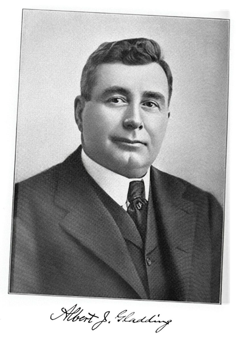 Albert Gladding, the princpal of Gladding, McBean, was a dedicated Mason with Penry No. 32 in Placer County.