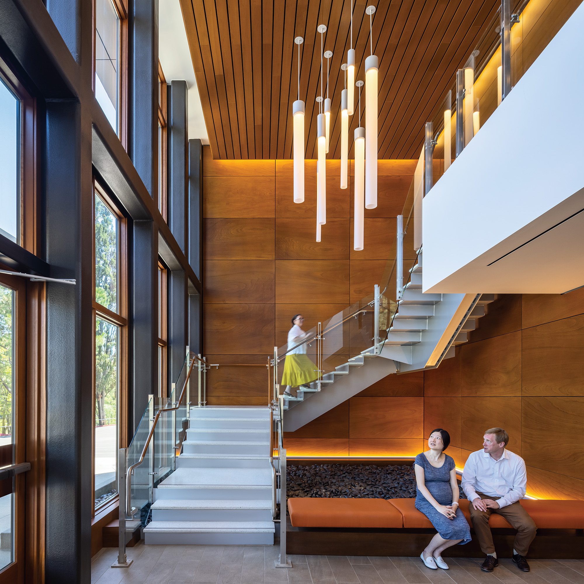 The interior of the new Citrus Heights Health Center at the Masonic Homes in Covina.