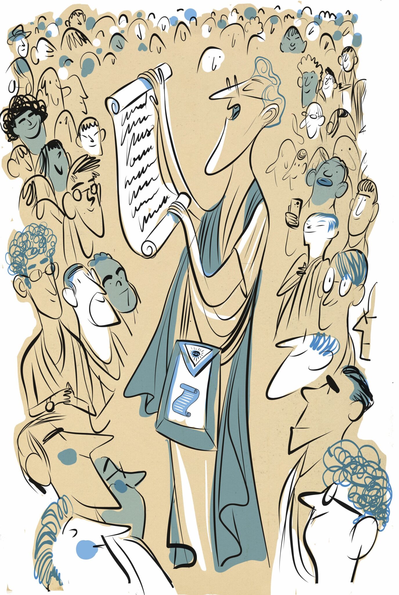 A new Masonic lodge of orators has the gift of gab.