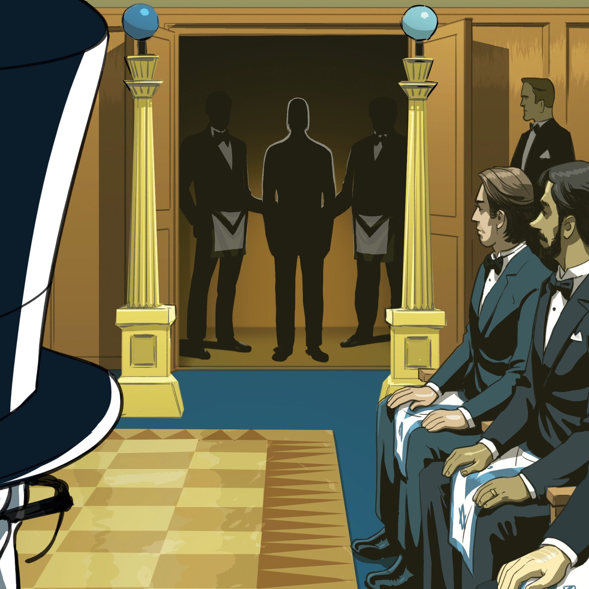 The Masonic ritual is an elaborate production that no one outside the lodge can see. And yet Masons commit to putting on the best show.