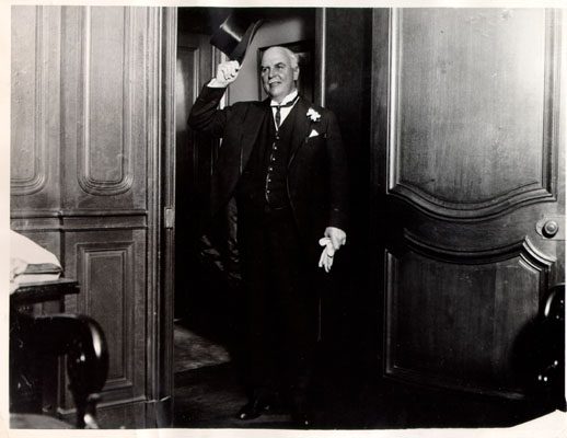 San Francisco Mayor James Rolph Jr., a member of Pacific No. 136.