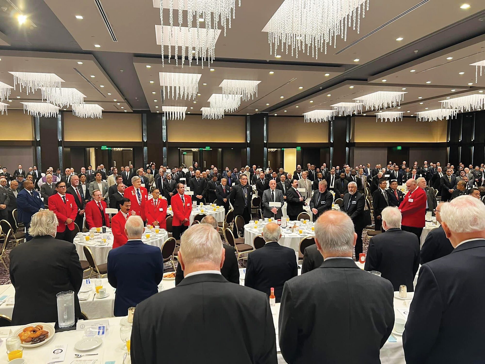 The L.A. Masonic Service Bureau still holds its annual breakfast meeting.