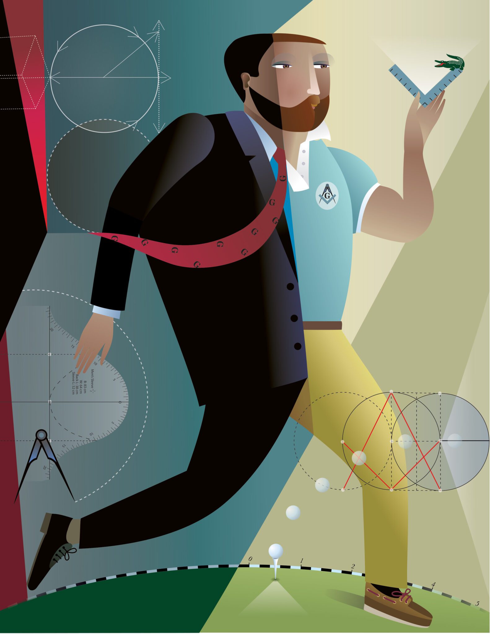 An open collar with no tie at lodge would have invited side glances in years past, but today, polos prevail.