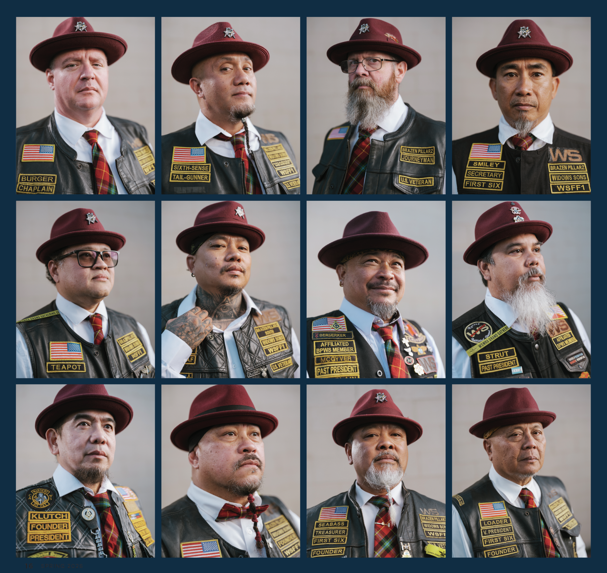 Lodge officers of Widows Sons № 869